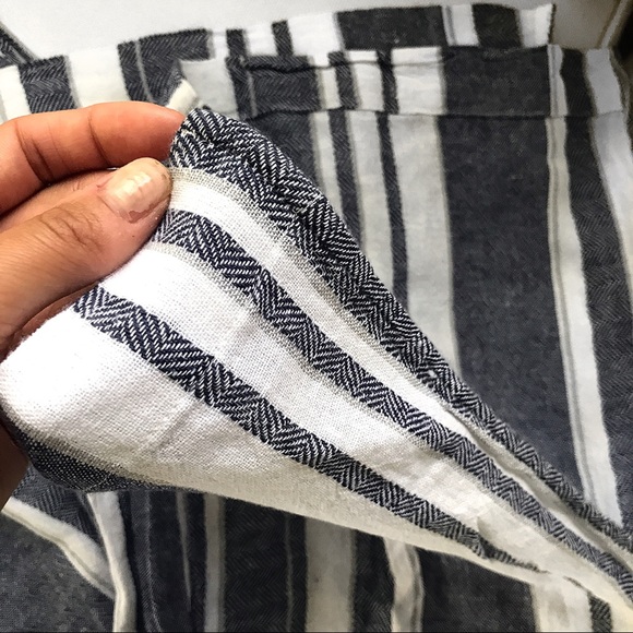 LAST ONE‼️S/M Stripe Herringbone WideLeg Pants! 👖 - Picture 4 of 8